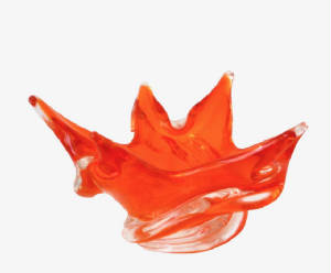 midcenturyhandblownbloodorangeflameformglassbowlbychaletgmn0060009100408.jpg