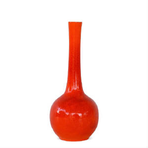 midcenturylongneckorangeglazedceramicvasebyroyalhaegershs0001008100721.jpg